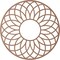 Ekena Millwork Cannes Wood Fretwork Pierced Ceiling Medallion, Wood (Paint Grade), 32"OD x 11"ID x 3/8"T CMWP32X32X0375CNMF - alternate 4